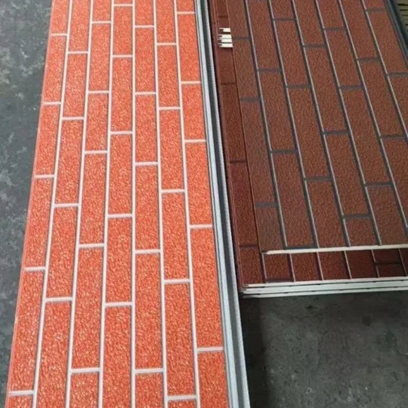 Earthquake Proof Exterior Wall Decorative Panel Metal Carving Board Exterior Wall Insulation Decoration Integrated Board