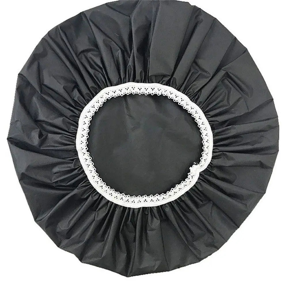 Colorful Home Bathing Hotel Hats Travel Camping Accessories Bathroom Products Hair Cover Shower Cap