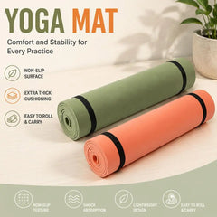 Yoga Mat Anti-skid Sports Fitness Mat EVA Comfort Foam Yoga Mat For Exercise Yoga And Pilates Gymnastics Mat