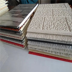 Earthquake Proof Exterior Wall Decorative Panel Metal Carving Board Exterior Wall Insulation Decoration Integrated Board