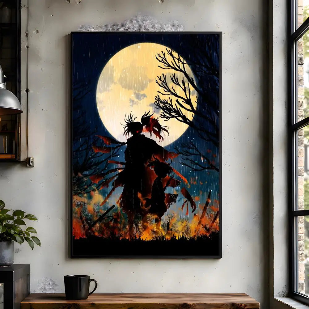 Anime D-Dororo Bathroom Room Wall Decor Hallway Aesthetic Easy Apply Easy Installation Poster