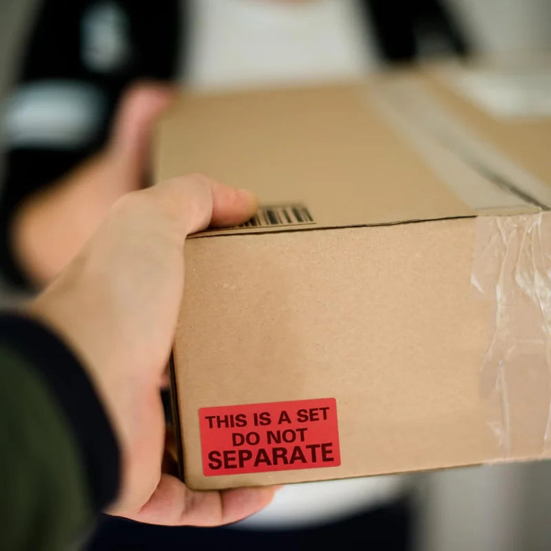 100pcs This is a Set Do Not Separate Stickers 2" x1" Red Packing Labels for Shipping Bundle Sets and Multi-Pack Products