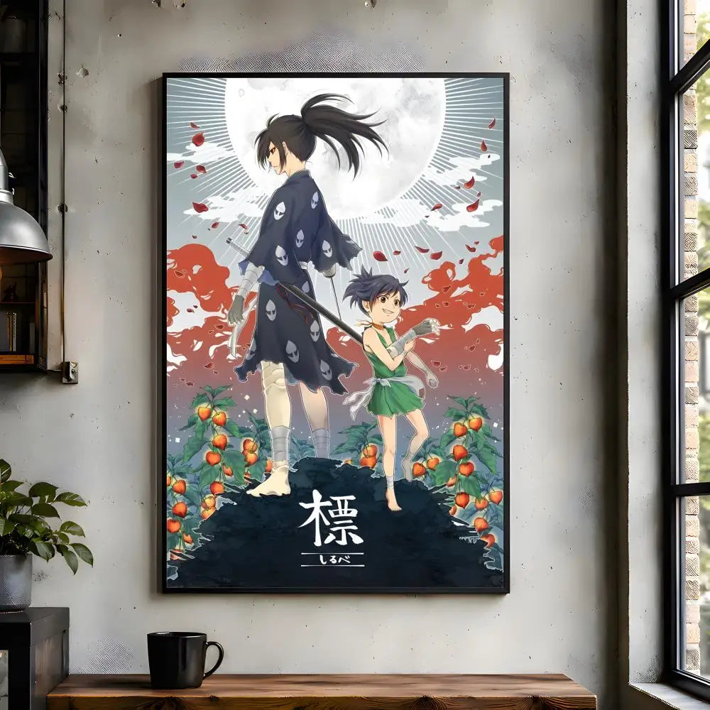 Anime D-Dororo Bathroom Room Wall Decor Hallway Aesthetic Easy Apply Easy Installation Poster