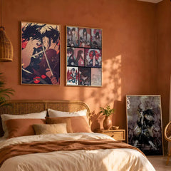 Anime D-Dororo Bathroom Room Wall Decor Hallway Aesthetic Easy Apply Easy Installation Poster