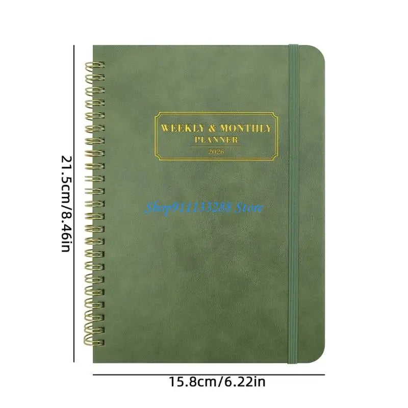 G88D 2026 Travel Organizers Schedule Planner With Monthly Weekly Layouts Lightweight Practical For Students & Professional