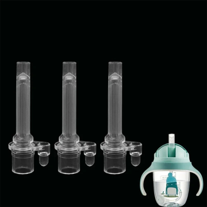 Must Have Baby Feeding Accessories Children Water Cup Straw Set Versatile & Durable Silicone Drink Bottle Accessories