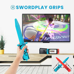 12 in 1 Switch Sports Accessories Bundle for Switch NS Sports Accessories Kit Compatible with Switch/Switch OLED Sports Games