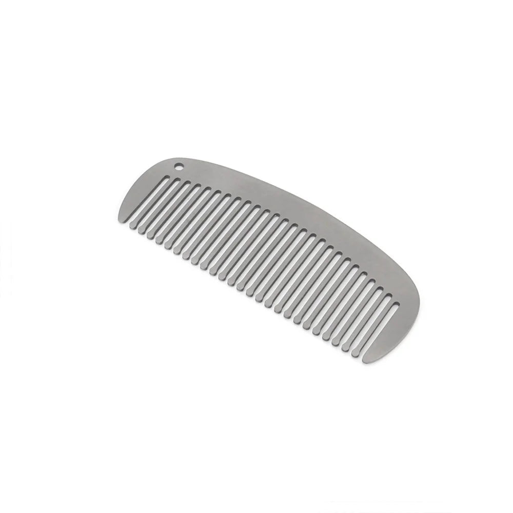 Titanium Alloy Comb Camping Accessories Outdoor Small Tool