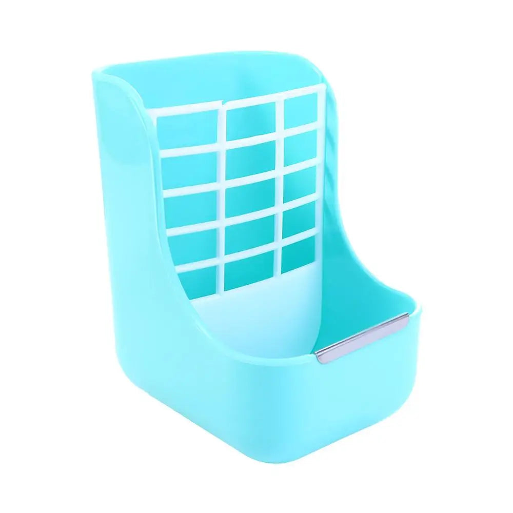 Cage Accessories Pet Feeding Rack Guinea Pig Small Animal Supplies Hamster Feeder Rabbit Feeding Bowl Rabbit Hay Feeder