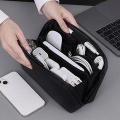 Travel Portable Storage Pouch Digital Product Storage Bag USB Data Cable Organizer Headset Charging Treasure Box Bag Accessories