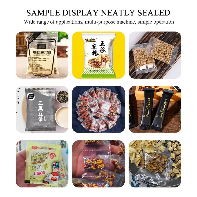 Customized High Speed Automatic Packer for Multiple Food Fine Powder with Reliable Filling Sealing Industrial Production Use
