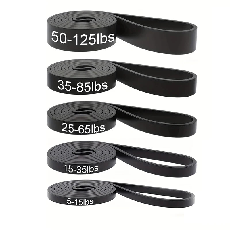 resistance Bands, Stackable TPE Resistance Bands for Strength Training, Fitness, Workout, Stretching, Home Gym and More