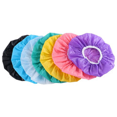 Colorful Home Bathing Hotel Hats Travel Camping Accessories Bathroom Products Hair Cover Shower Cap