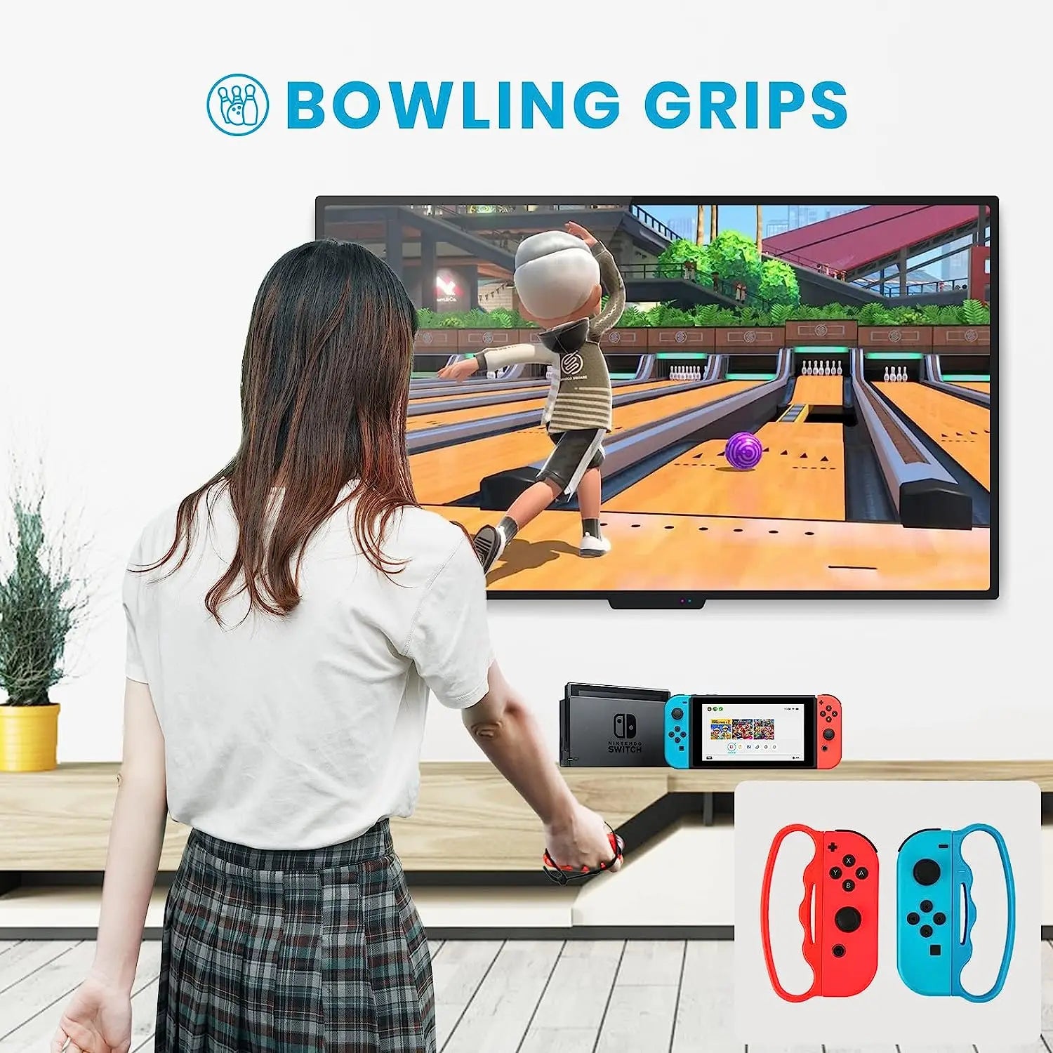 12 in 1 Switch Sports Accessories Bundle for Switch NS Sports Accessories Kit Compatible with Switch/Switch OLED Sports Games