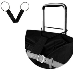 Adjustable Luggage Add A Bag Strap, Multicolor Suitcase Connecting Belt with Elastic Loops to Secure Extra Bags for Travel