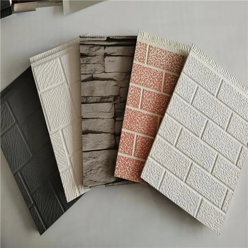 Earthquake Proof Exterior Wall Decorative Panel Metal Carving Board Exterior Wall Insulation Decoration Integrated Board