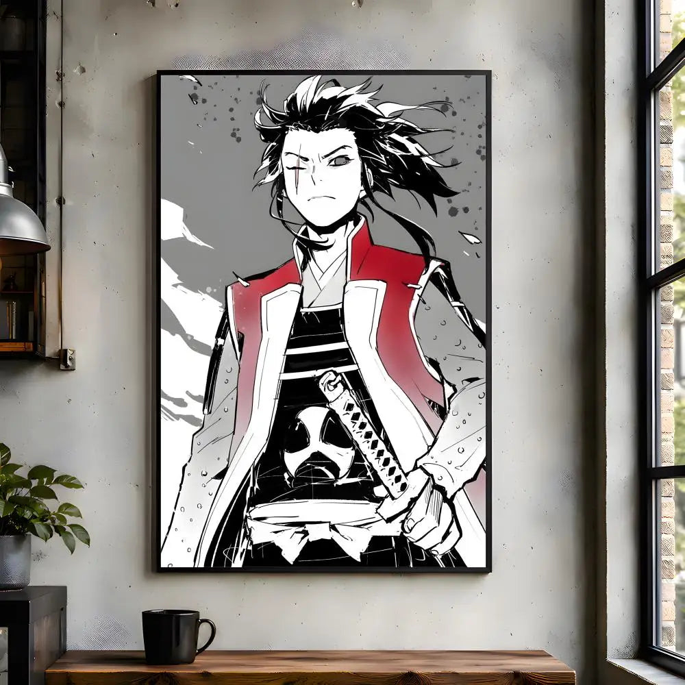 Anime D-Dororo Bathroom Room Wall Decor Hallway Aesthetic Easy Apply Easy Installation Poster