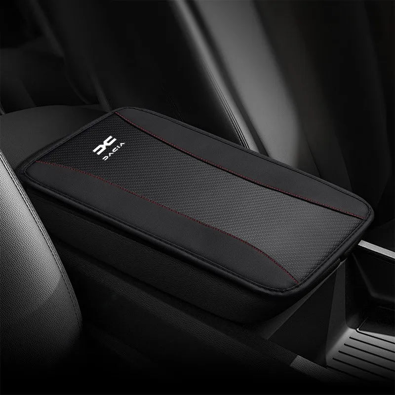 Car Center Console Armrest Pad Interior Armrest Cover For Dacia Duster Jogger Sandero Logan Spring Bigster Interior Accessories
