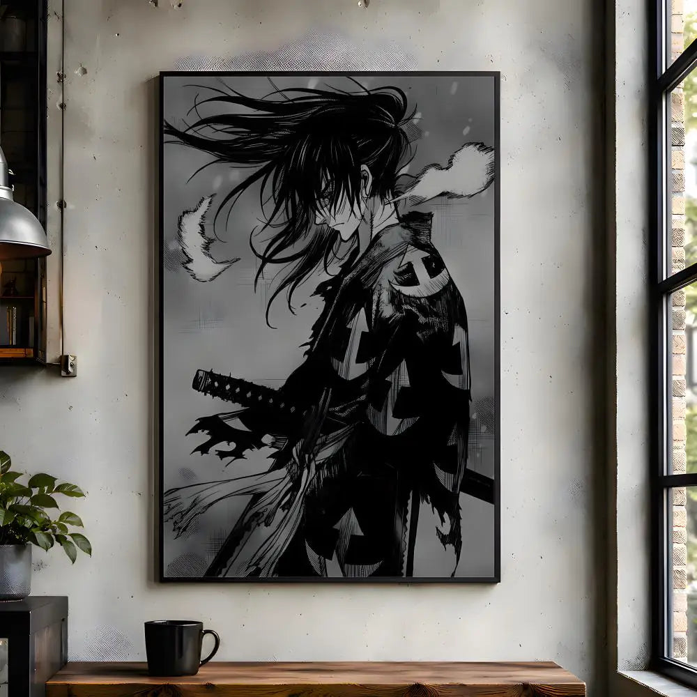 Anime D-Dororo Bathroom Room Wall Decor Hallway Aesthetic Easy Apply Easy Installation Poster